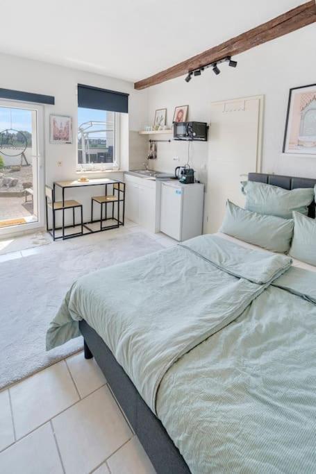 Tiny Apartment With Spacious Terrace On The Rhine Нойвид Экстерьер фото